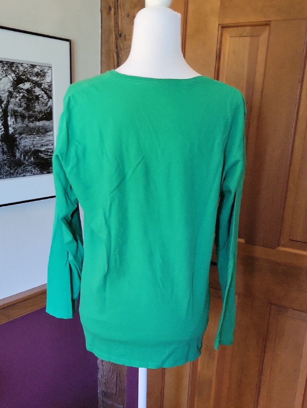 Green Wales Graphic Long Sleeve Tee - Picture 5 of 5